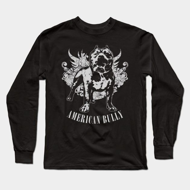 American Bully Long Sleeve T-Shirt by Nartissima